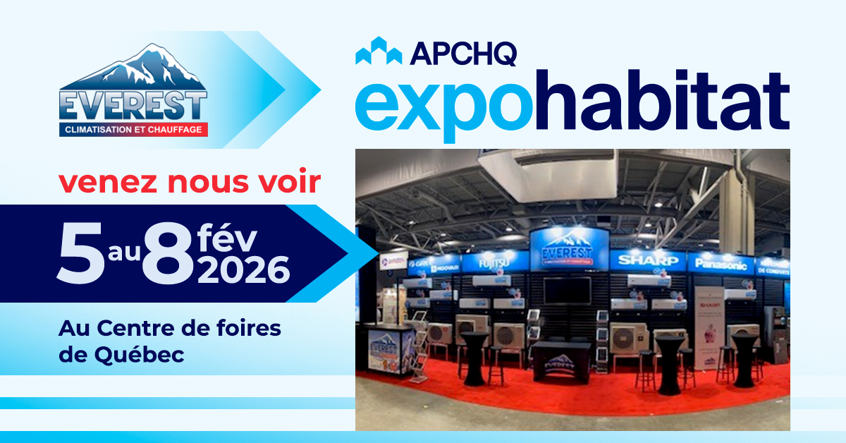 Everest climatisation Visuel expohabitat 27 janvier 2026